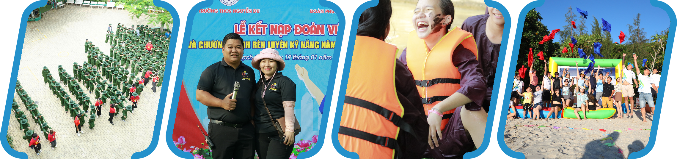 Hoạt động rèn luyện kỹ năng sống, kỷ luật quân đội, trải nghiệm thực tế và teambuilding LifeSkills