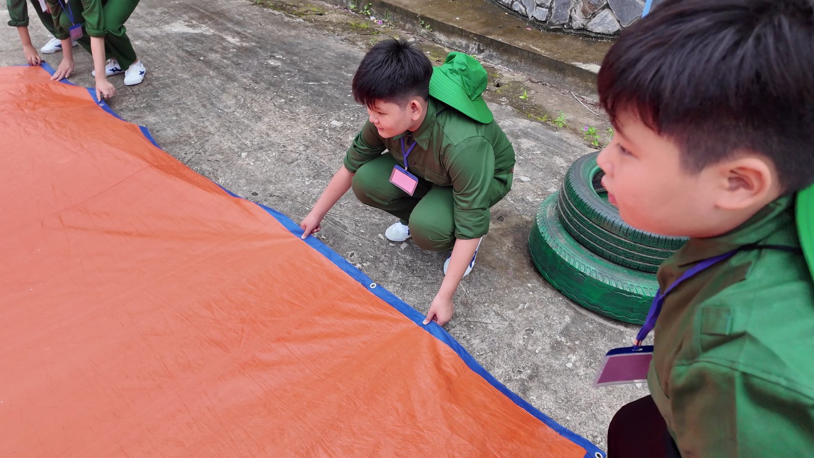 Toàn cảnh thao trường Học kỳ quân đội Hậu Giang