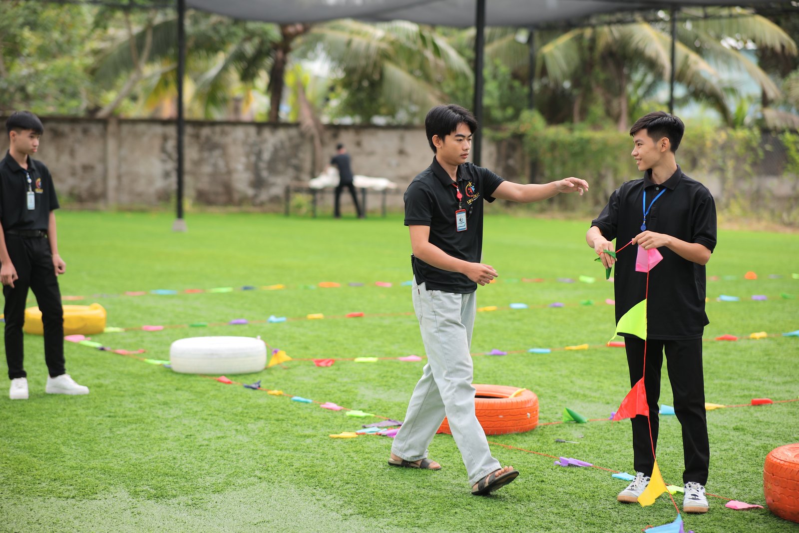 Khoảnh khắc tranh tài sôi nổi Teambuilding Hwaseung Kiên Giang