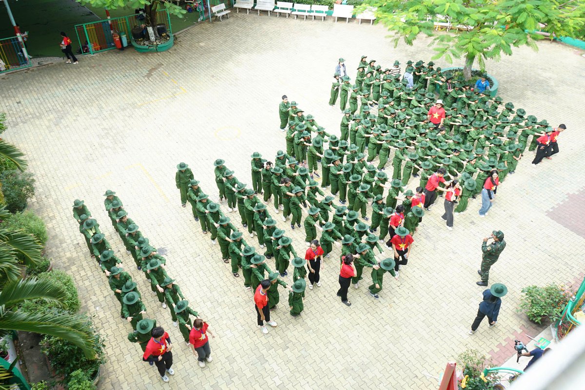 Học kỳ quân đội rèn luyện kỷ luật và tinh thần đồng đội tại Life Skills Kiên Giang